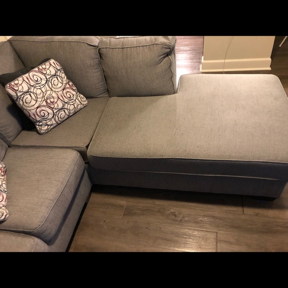 Gray “gently used Couch from Ashley Furniture - Picture 4 of 6